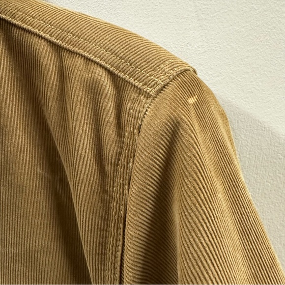 Abercrombie & Fitch Vintage Courduroy Sherpa Lined Jacket Medium - Picture 6 of 10